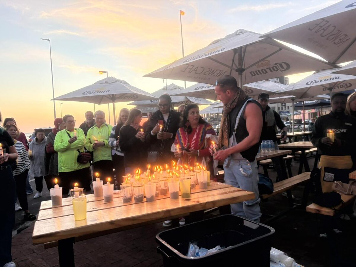 The Beach Boulevard Business Precinct hosted a community candlelight vigil.