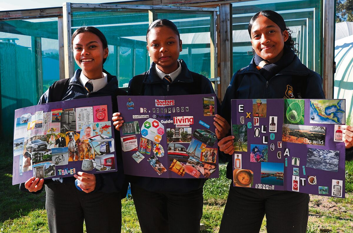 PHOTOS: Coin Care empowers Soneike High learners with vision board workshop