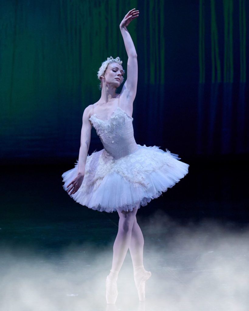 Hannah Ward as Odette, the Swan Queen in 'Swan Lake'.