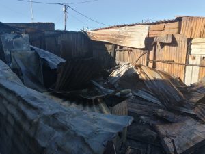 Tragedy strikes KTC informal settlement: 18-month-old toddler dies in shack fire