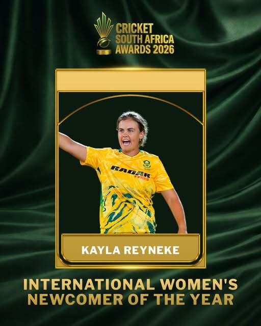 Kayla Reyneke CSA Awards