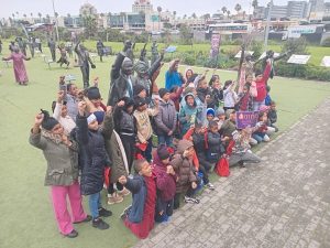 Fifty Parow Park children visit Mandela Long March to Freedom Exhibition