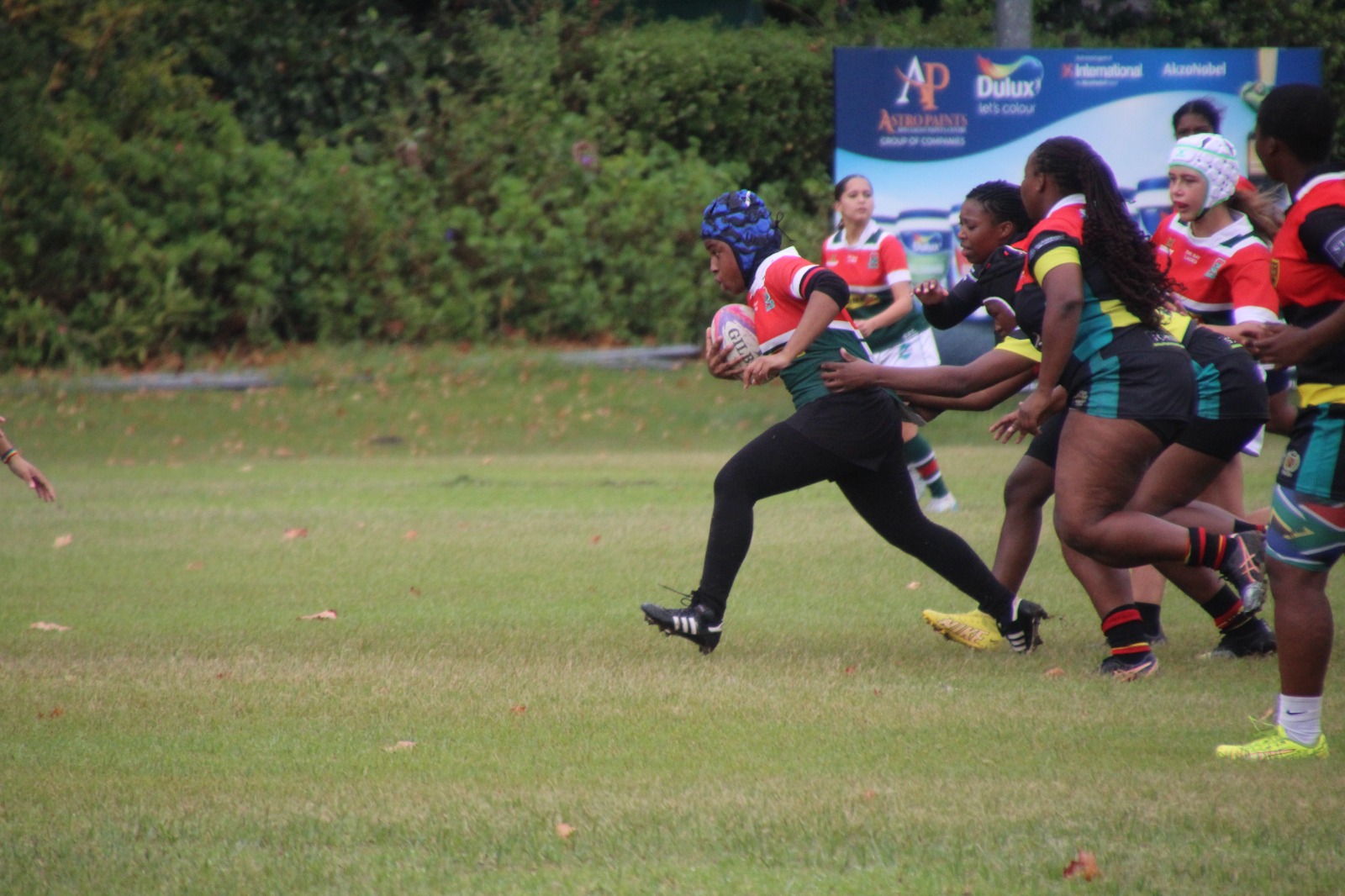 Naphtali Makengo busy doing what she loves.