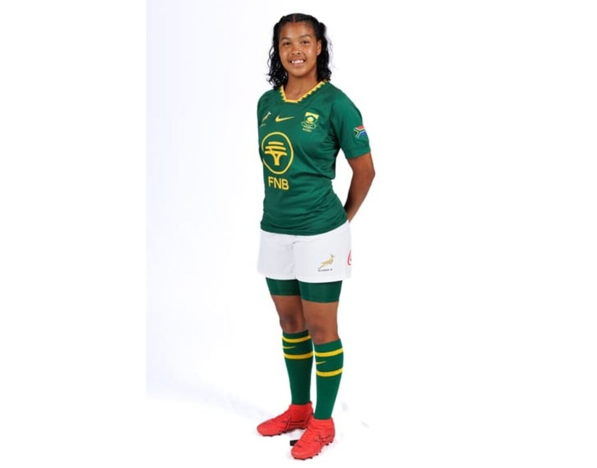 Danica is trots om lid te wees van die Junior Springbok o.20-groep.