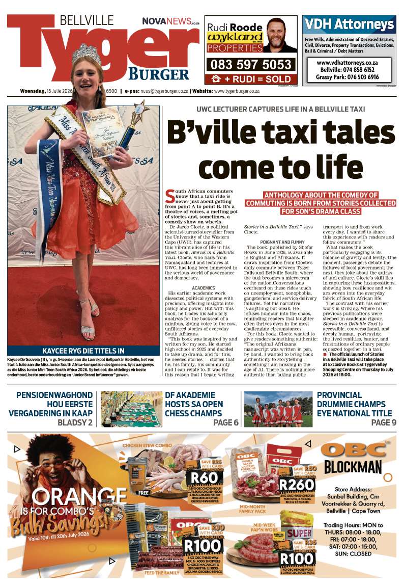 TygerBurger | Bellville | E-edition | 15 July 2026