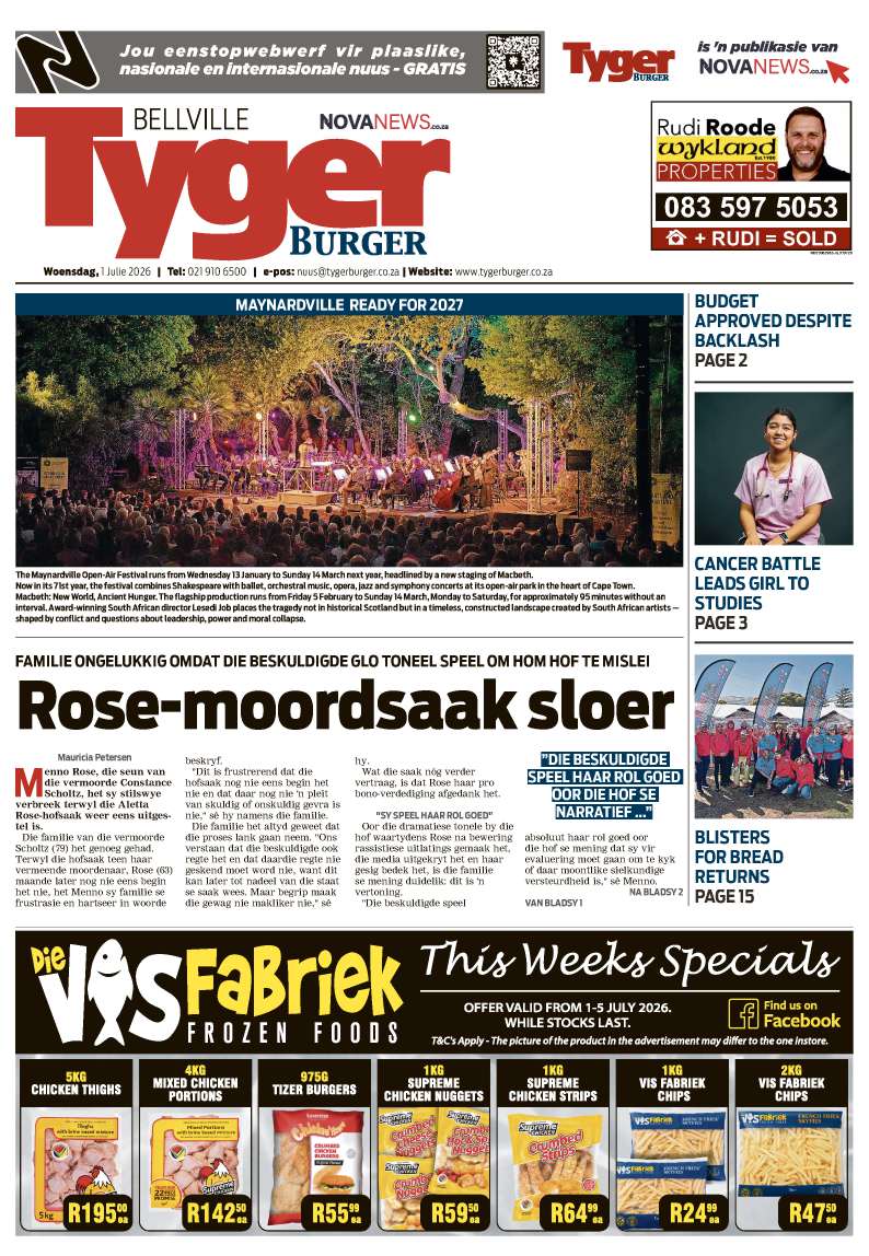 TygerBurger | Bellville | E-edition | 1 July 2026