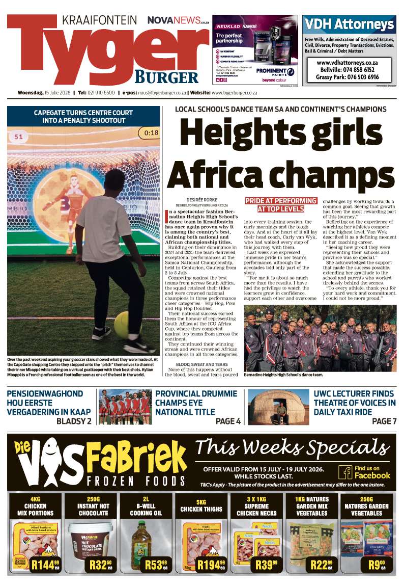 TygerBurger | Kraaifontein | E-edition | 15 July 2026
