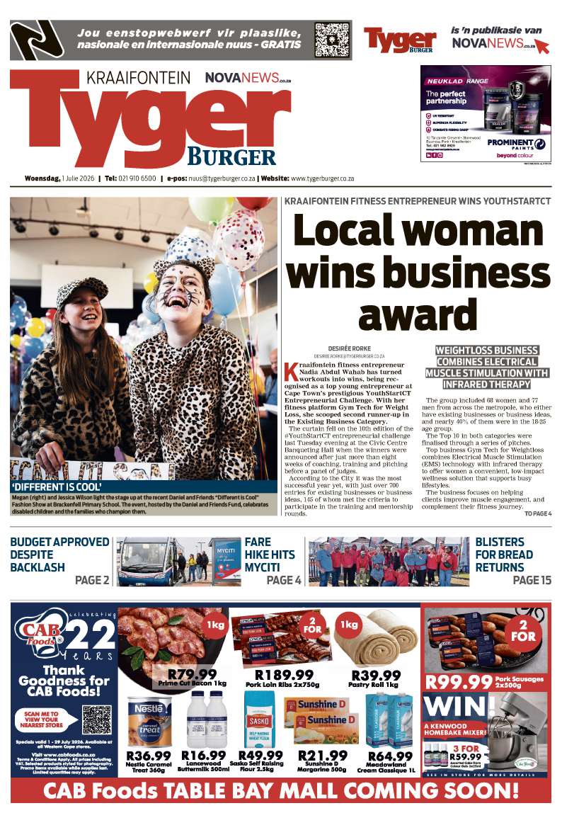 TygerBurger | Kraaifontein | E-edition | 1 July 2026