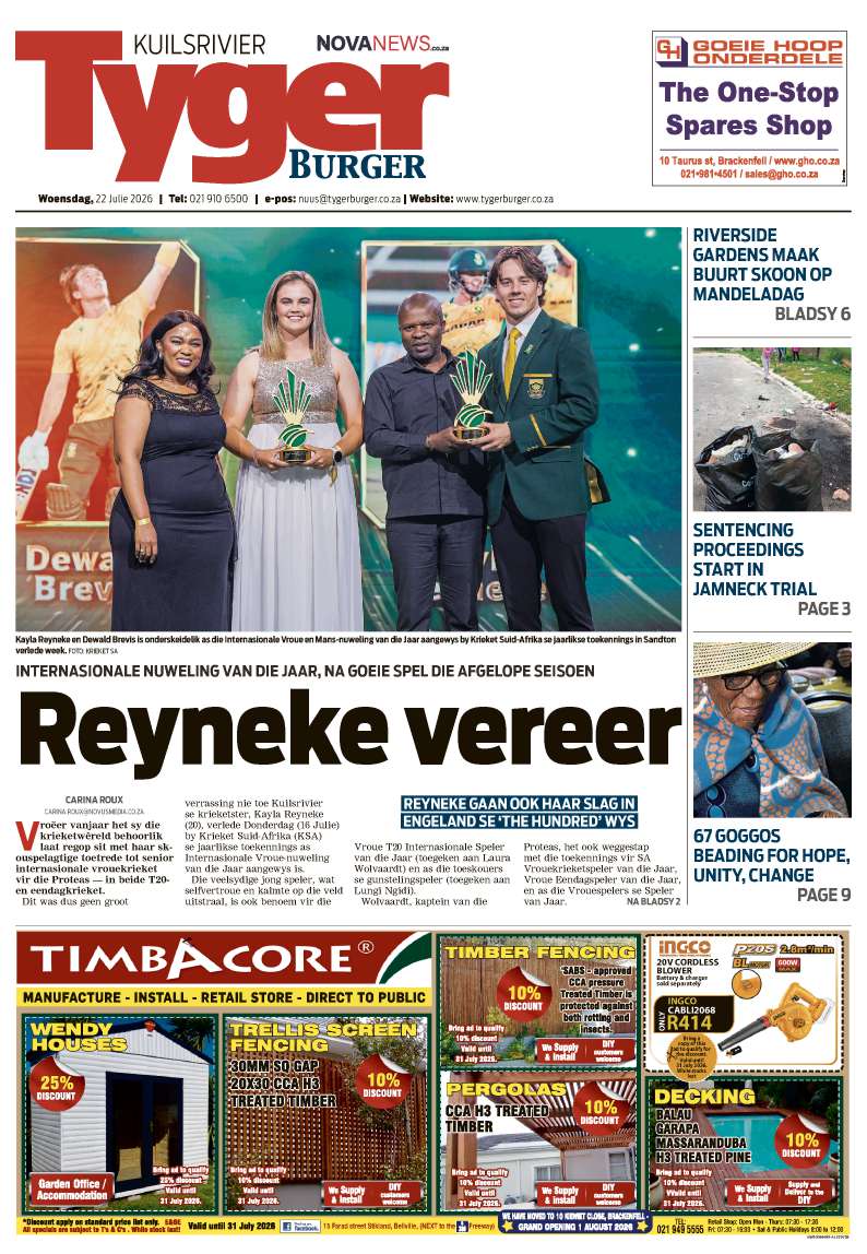 TygerBurger | Kuilsrivier | E-edition | 22 July 2026