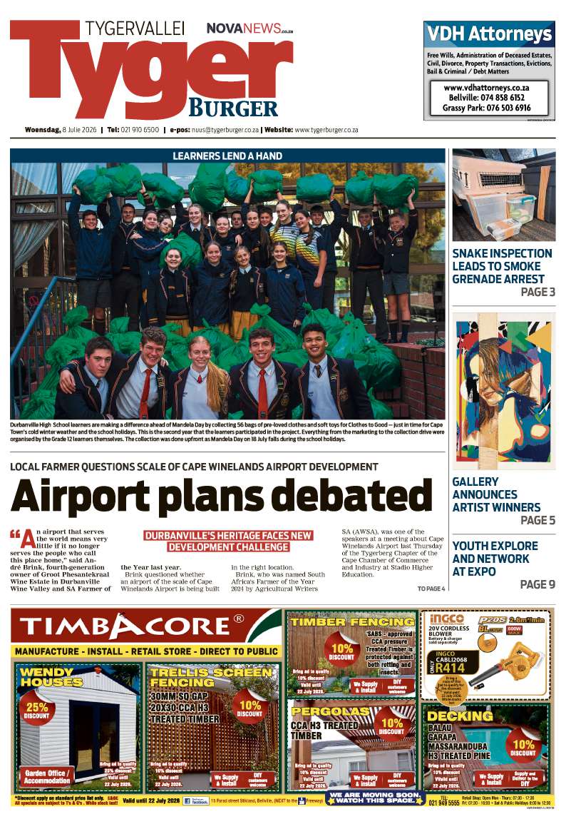 TygerBurger | Tygervallei | E-edition | 8 July 2026