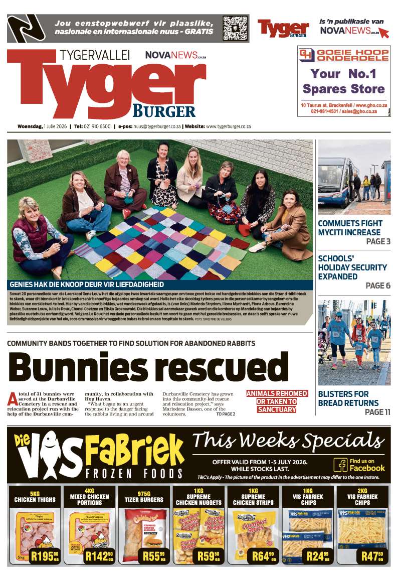 TygerBurger | Tygervallei | E-edition | 1 July 2026