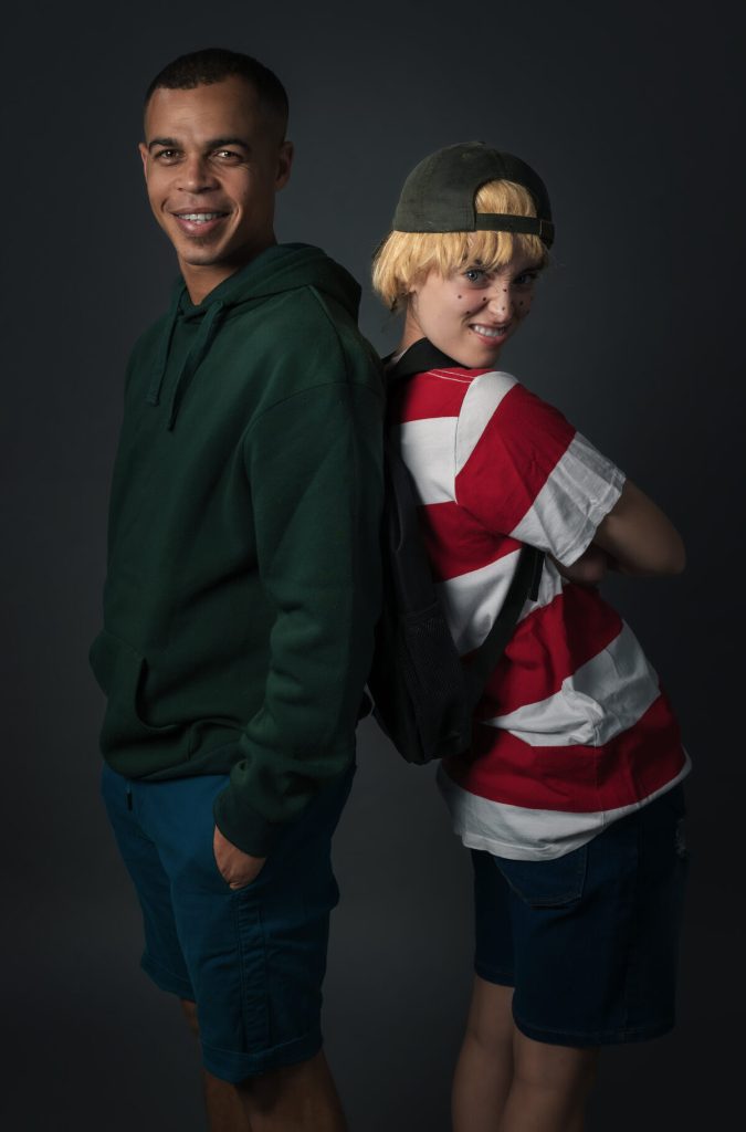 Eldon van der Merwe (Wim) en Mienke Marais (Vlooi).