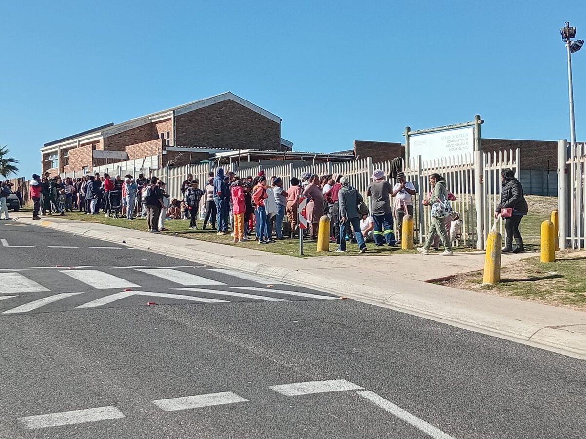 People queued for hours for 9Miles' Cab Day.