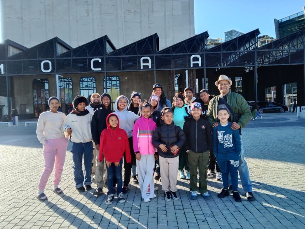 The group that visited Zeitz Mocaa.