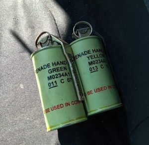 Routine SPCA inspection leads to discovery of military explosive devices