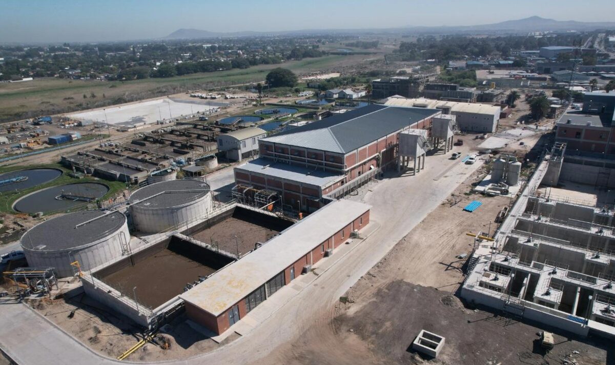 Upgrades continue at the Potsdam Wastewater Treatment Works.