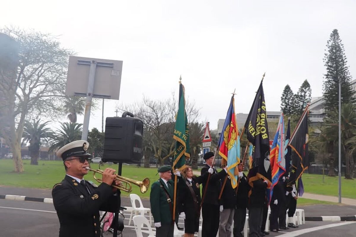 The bugle call played at the start of the silence on Remembrance Day is "The Last Post".