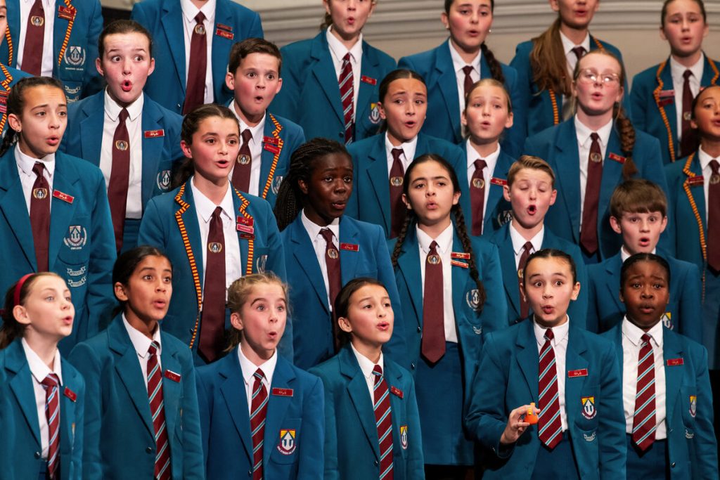ie senior koor van die Laerskool Gene Louw