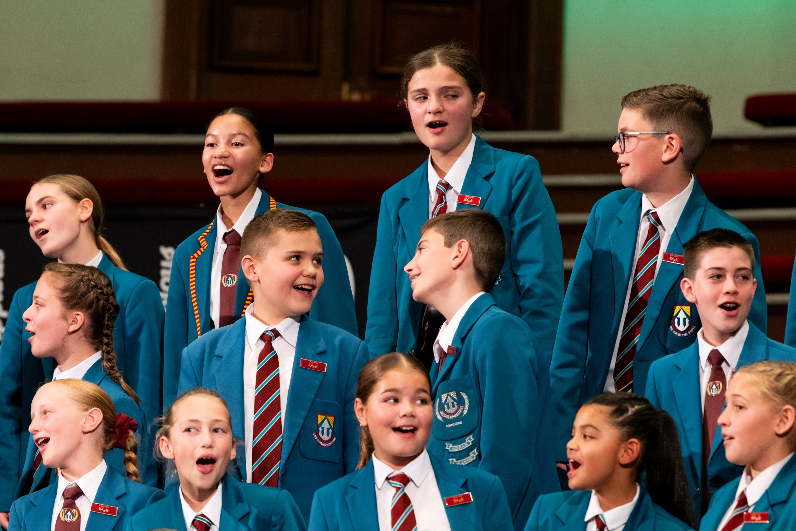 ie senior koor van die Laerskool Gene Louw