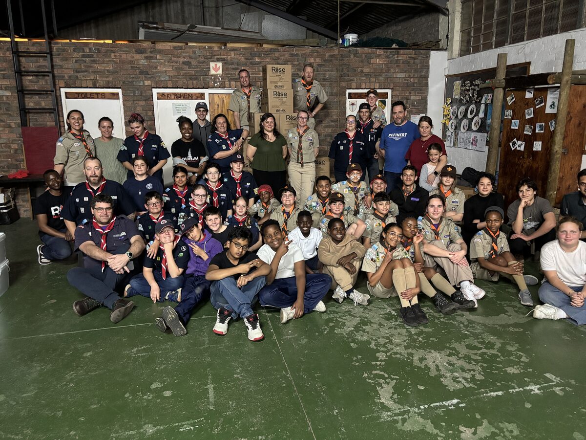 More than 60 volunteers from four Scout groups 