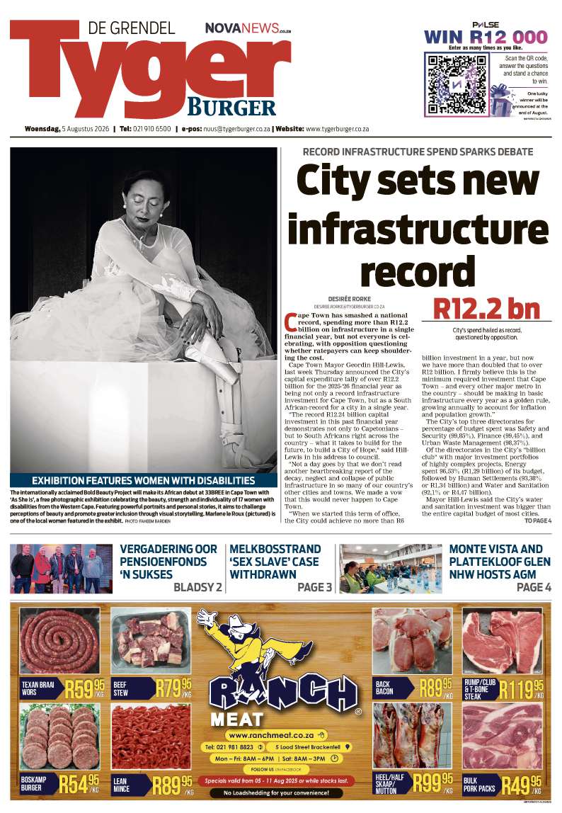 TygerBurger | De Grendel | E-edition | 5 August 2026