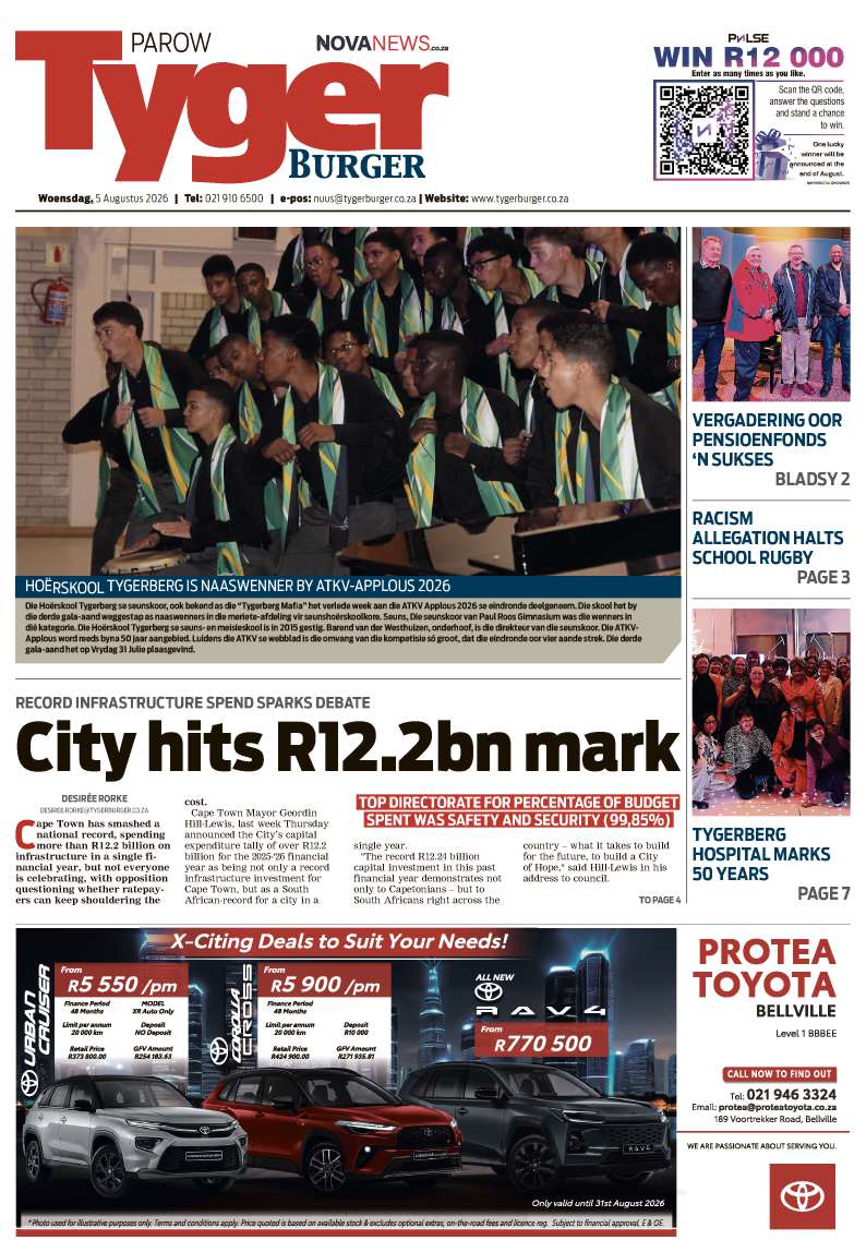 TygerBurger | Parow | E-edition | 5 August 2026