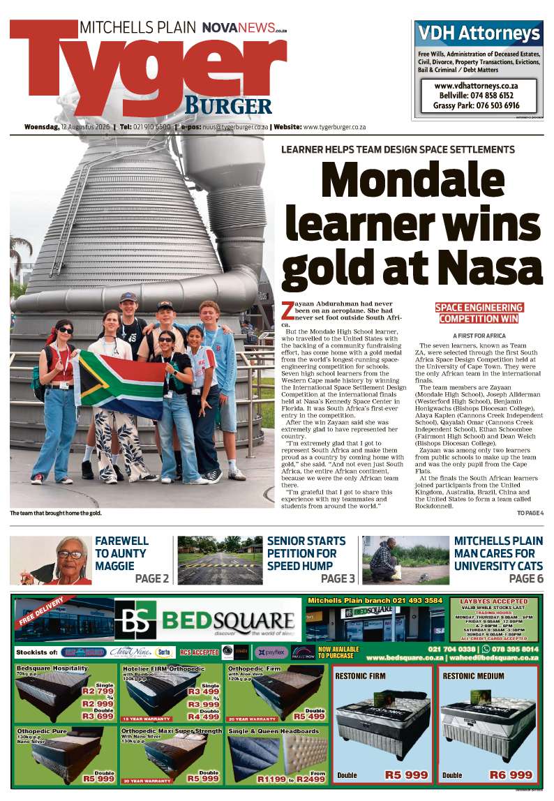 TygerBurger | Mitchells Plain | E-edition | 12 August 2026