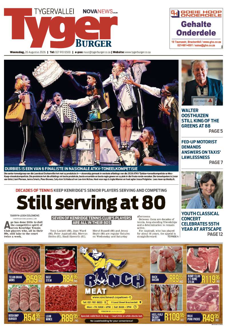 TygerBurger | Tygervallei | E-edition | 25 August 2026