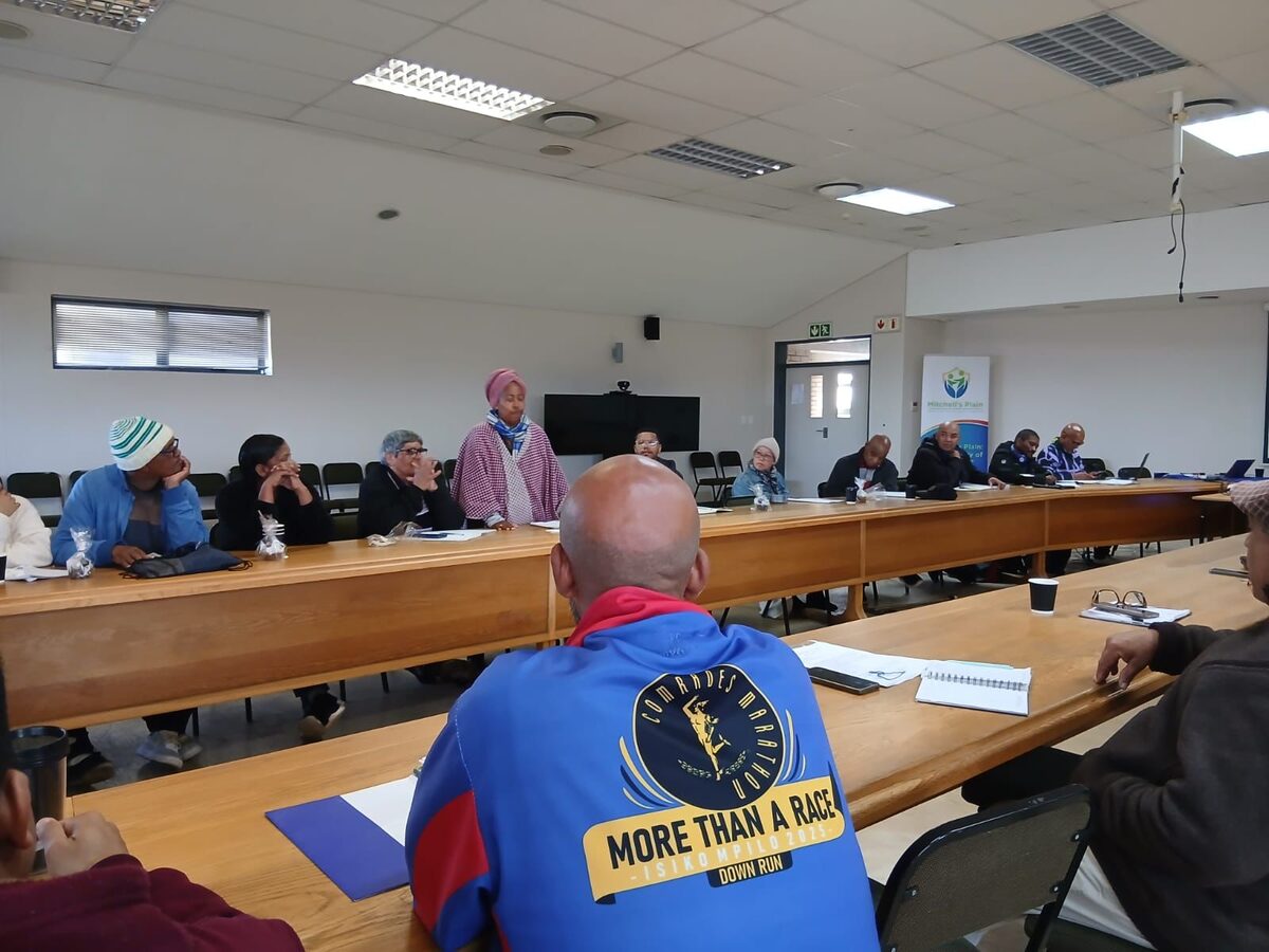 Non-profits take part in a resilience workshop.