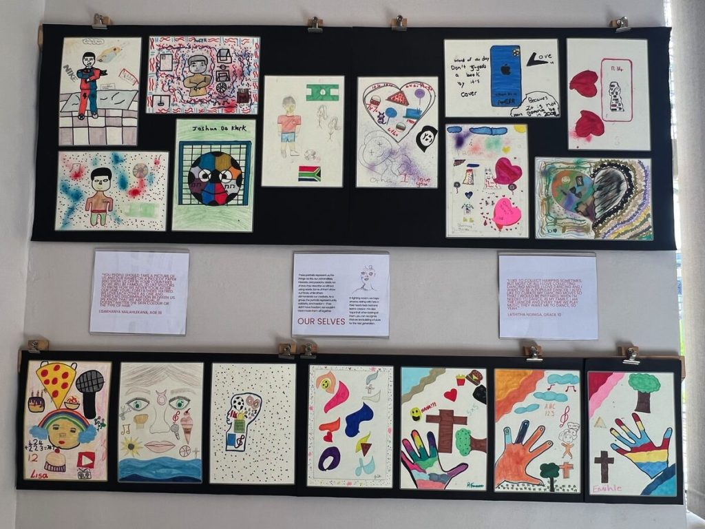 The art was a reflection of their daily lives.