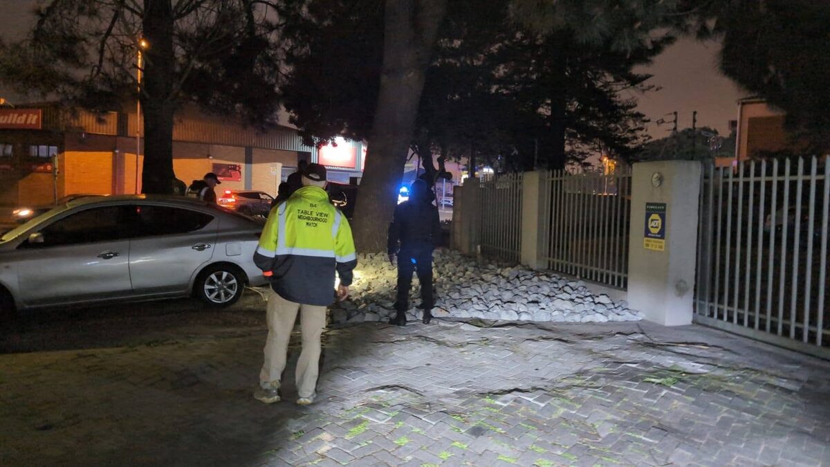 community safety partners took to the streets of greater Table View