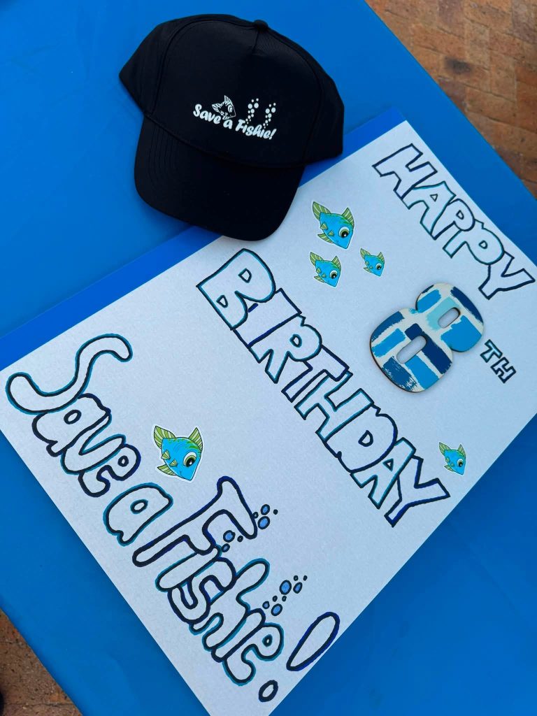 A giant birthday card 