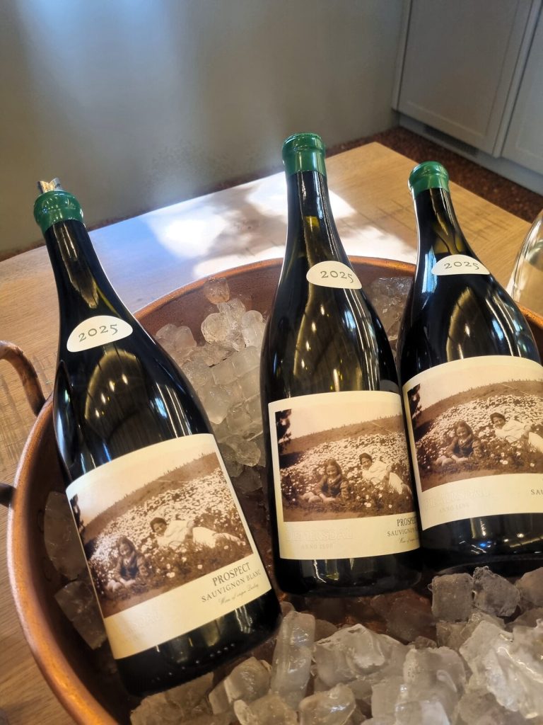 Die etiket van Prospect Sauvignon Blanc 2025