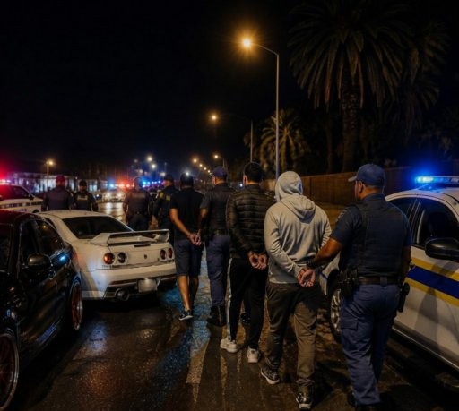 Two traffic officers injured in violent Cape Town street race