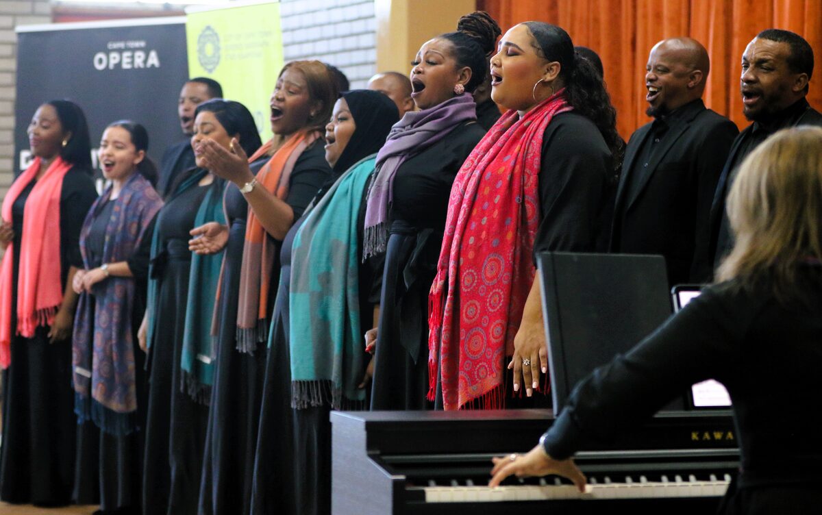 Cape Town Opera singers