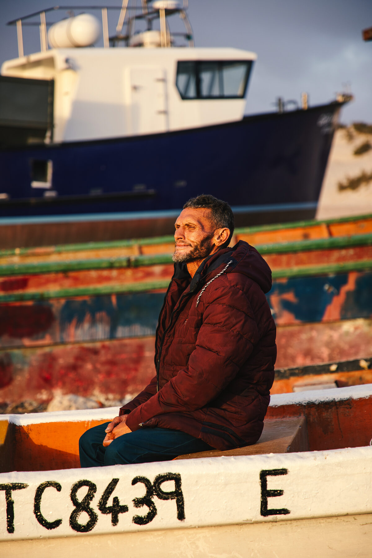 Walter Steekamp chair of the fishing cooperative in Port Nolloth