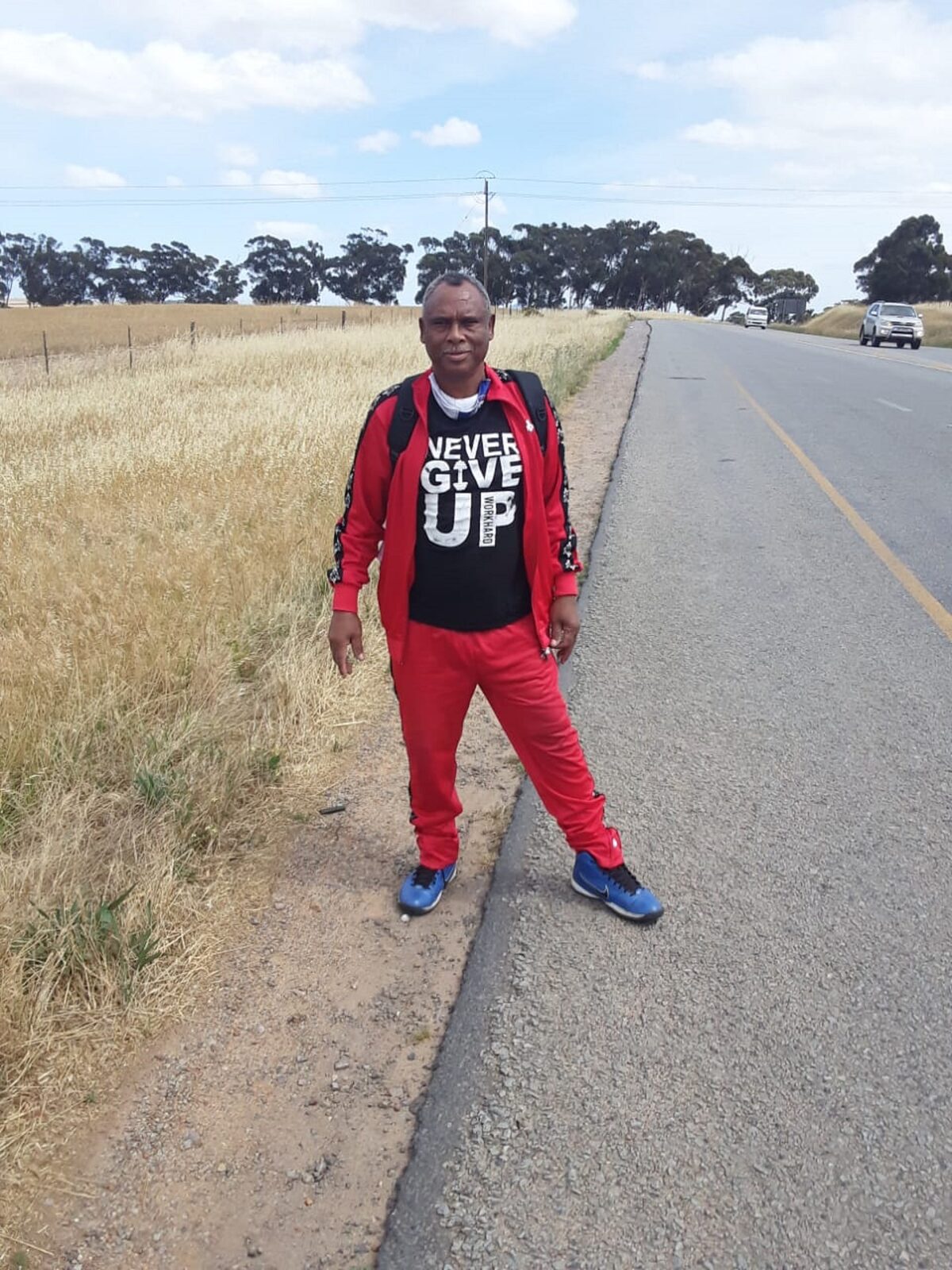 Michael Wynne has walked the length and breadth of South Africa the create awareness of child cancer