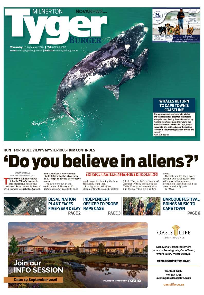 TygerBurger | Milnerton | E-edition | 16 September 2026