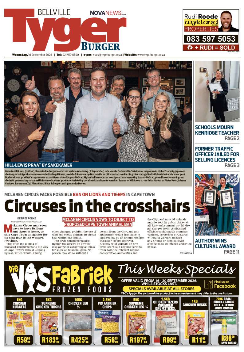 TygerBurger | Bellville | E-edition | 16 September 2026