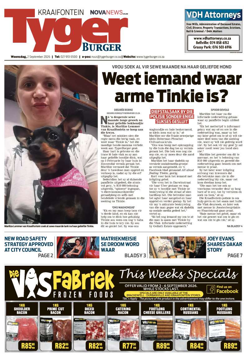 TygerBurger | Kraaifontein | E-edition | 2 September 2026
