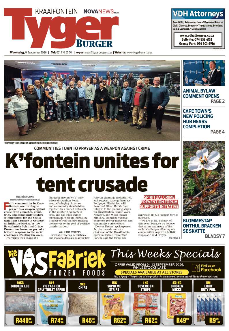TygerBurger | Kraaifontein | E-edition | 9 September 2026