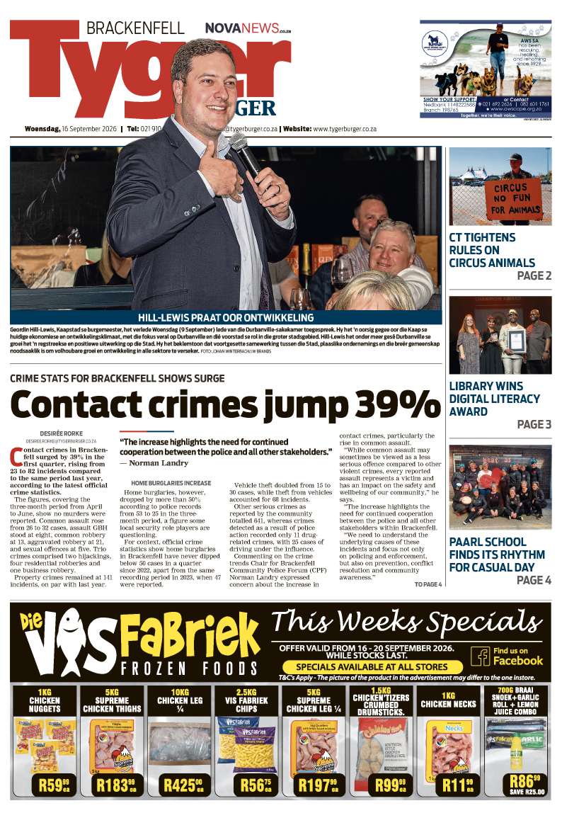 TygerBurger | Brackenfell | E-edition | 16 September 2026
