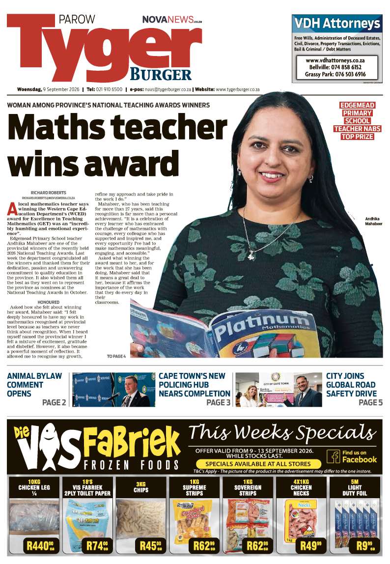 TygerBurger | Parow | E-edition | 9 September 2026
