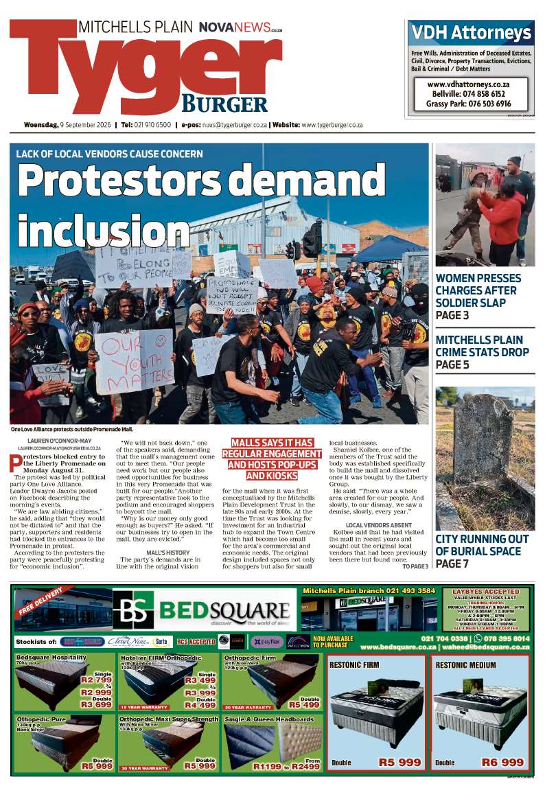 TygerBurger | Mitchells Plain | E-edition | 9 September 2026