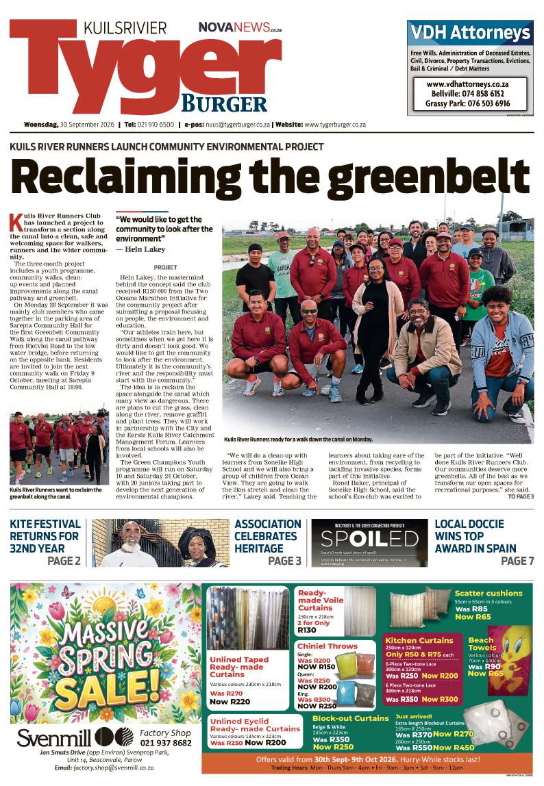TygerBurger | Kuilsrivier | E-edition | 30 September 2026