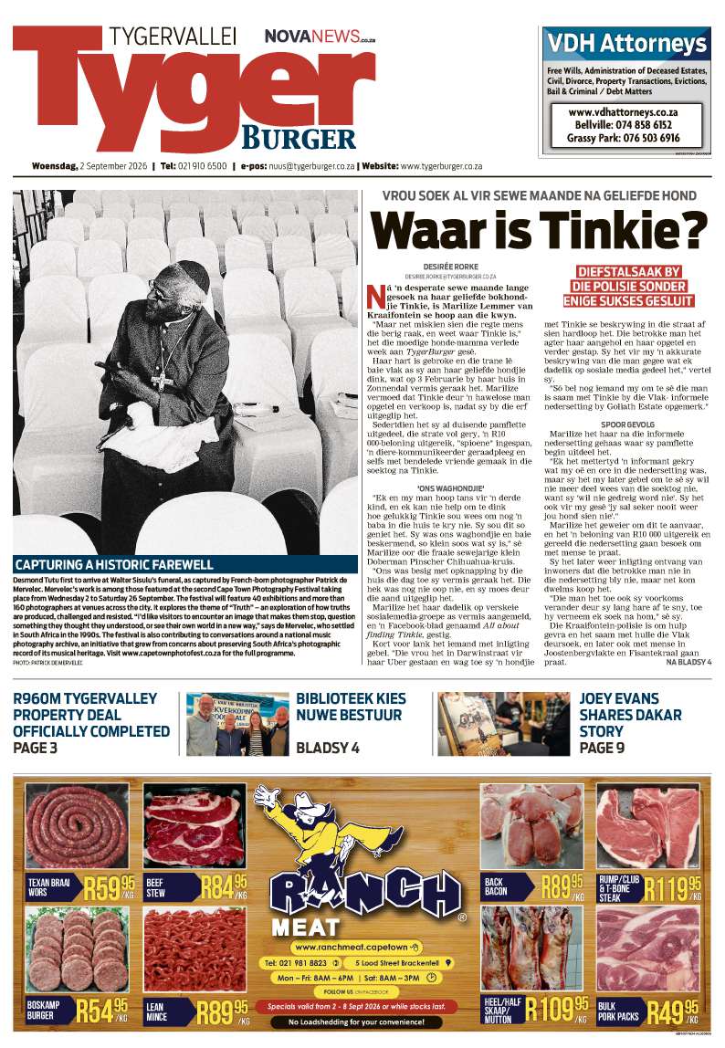 TygerBurger | Tygervallei | E-edition | 2 September 2026