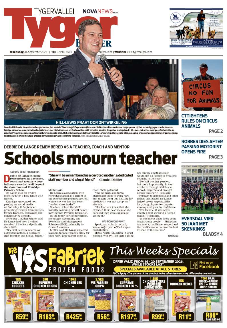 TygerBurger | Tygervallei | E-edition | 16 September 2026