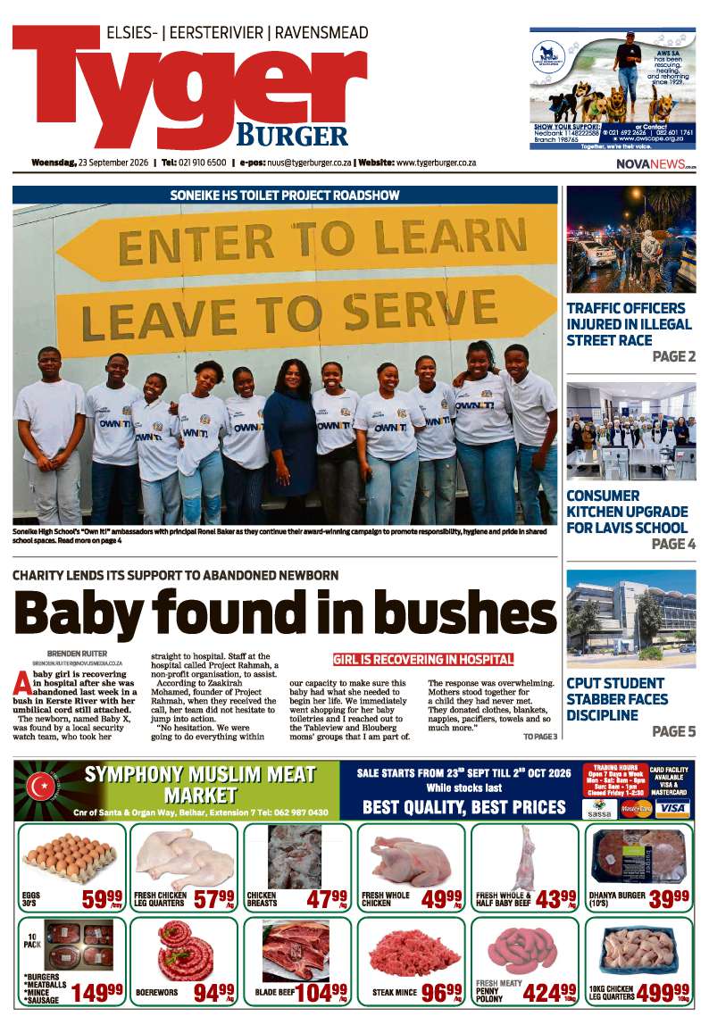 TygerBurger | Elsies/Eersterivier/Ravensmead | E-edition | 23 September 2026