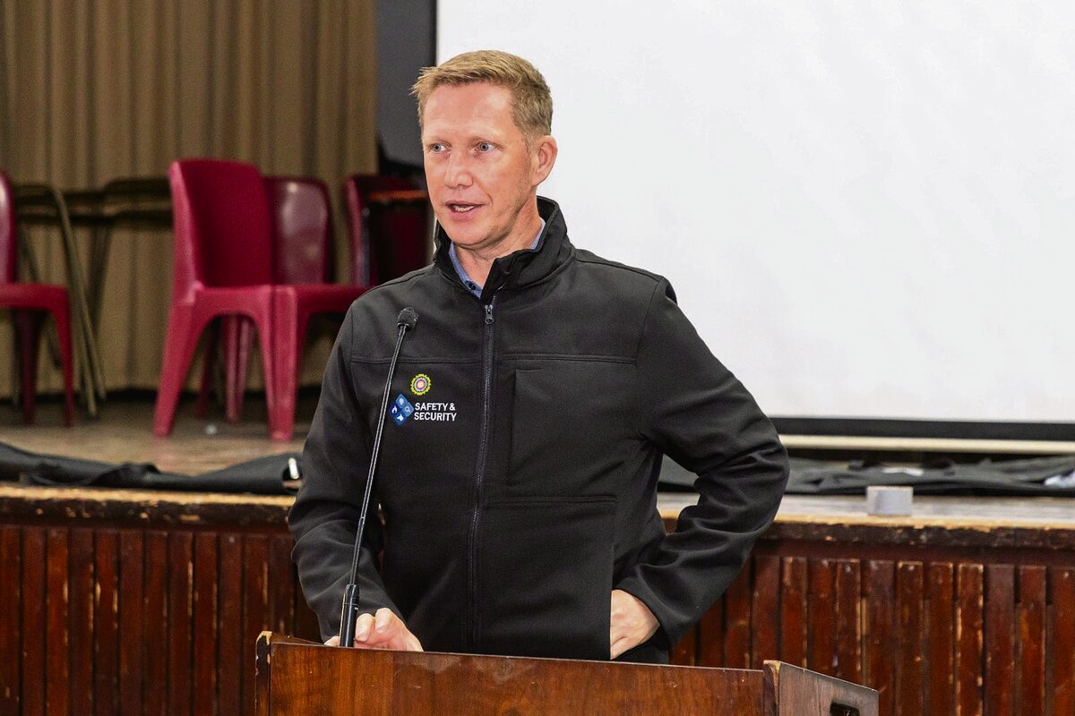 Mayco member for safety and security, JP Smith.