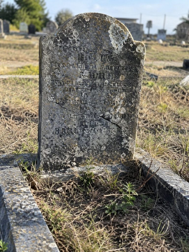 DERELICT GRAVESTONE